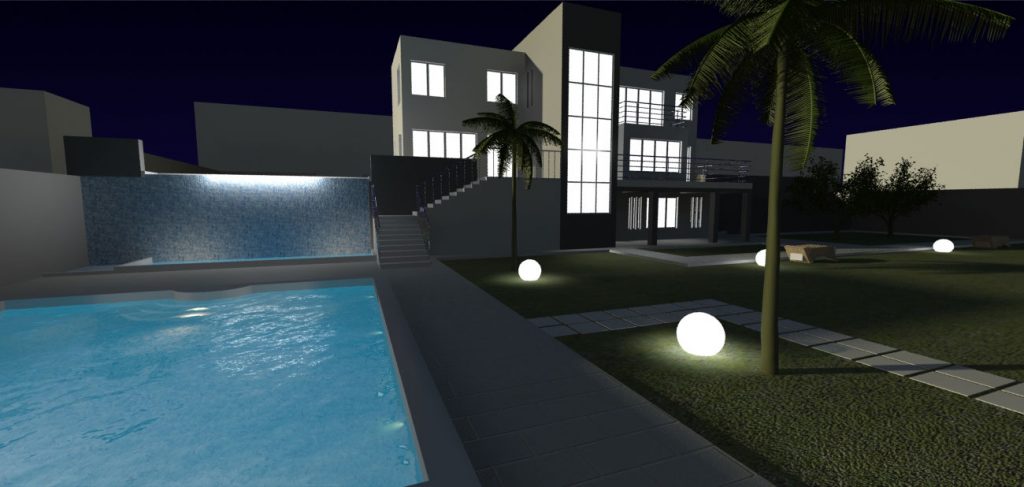 Villa indipendente con piscina, Gela. Studio Tecnico Loggia. Studio Ingegneria, Studio geometra